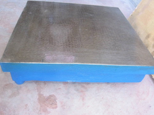 鑄鐵平板安裝地基圖來確定鑄鐵平板安裝位置